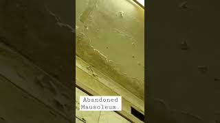 Abandoned Mausoleum Thats Falling in on Itself.