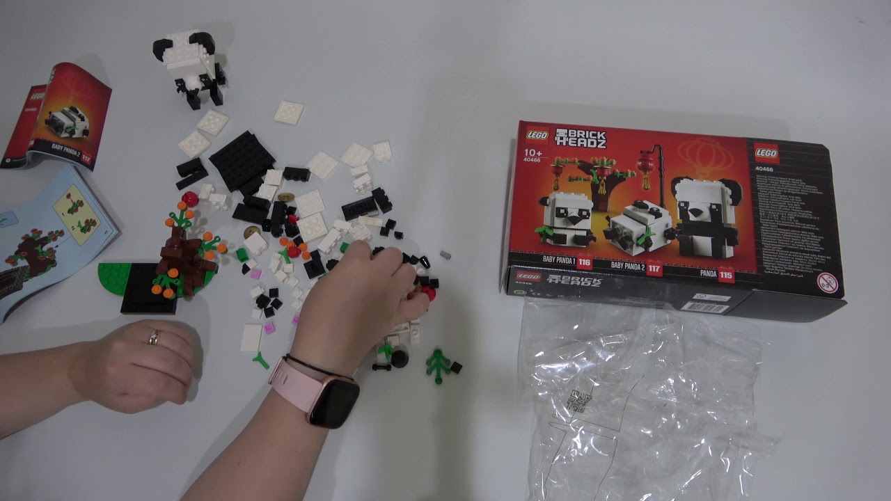 Lego Chinese New Year Panda 40466 Real Time