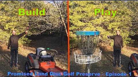 Building a NEW 18-hole Disc Golf Course From Scrat...