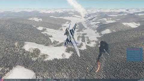 DCS F/A-18C v.s MiG-29A BFM