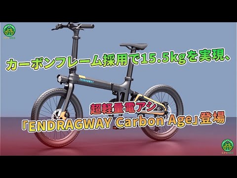 Ultra-lightweight 15.5kg E-Bike with Carbon Frame: Introducing