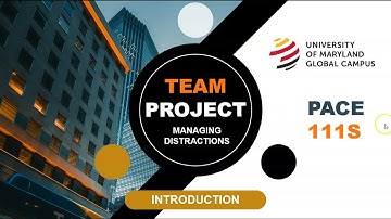 PACE 111S Team Project Introduction FALL 2023