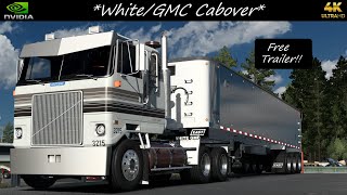 *White/GMC Cabover* Scrap Metal Haul Longview to Idabel *JBX2/TAA Graphics Combo* ATS 4K 1.49