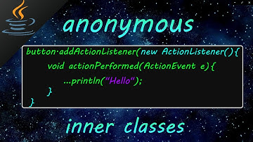 Java anonymous inner class 🎭