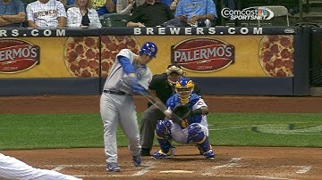 CHC@MIL: Rizzo crushes a solo homer to second deck