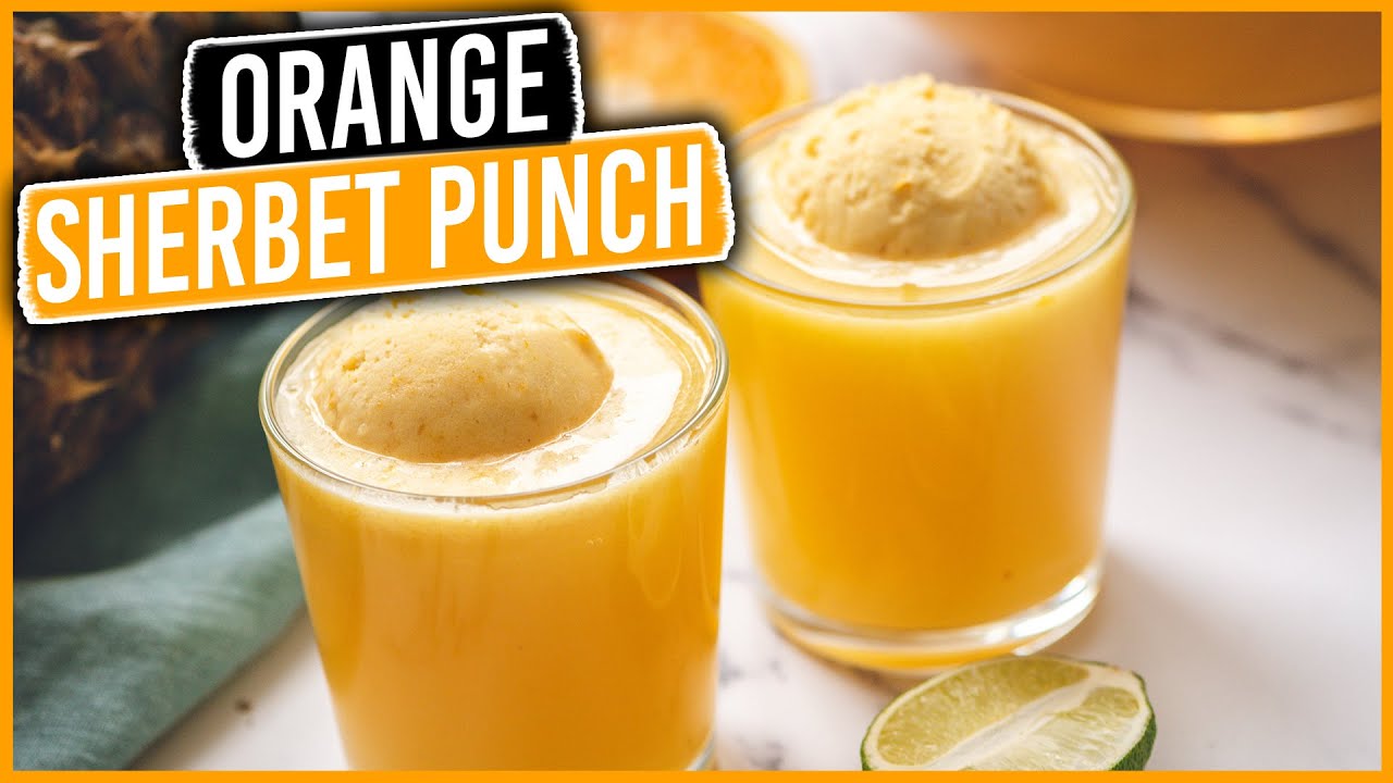 Orange Sherbet Punch Recipe