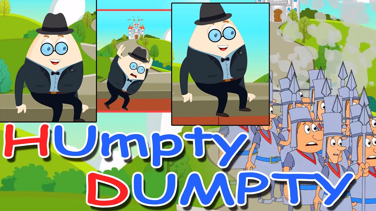 Humpty Dumpty poème | comptines compilation | enfants chanson