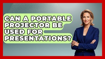 Can A Portable Projector Be Used For Presentations? - The Hardware Hub