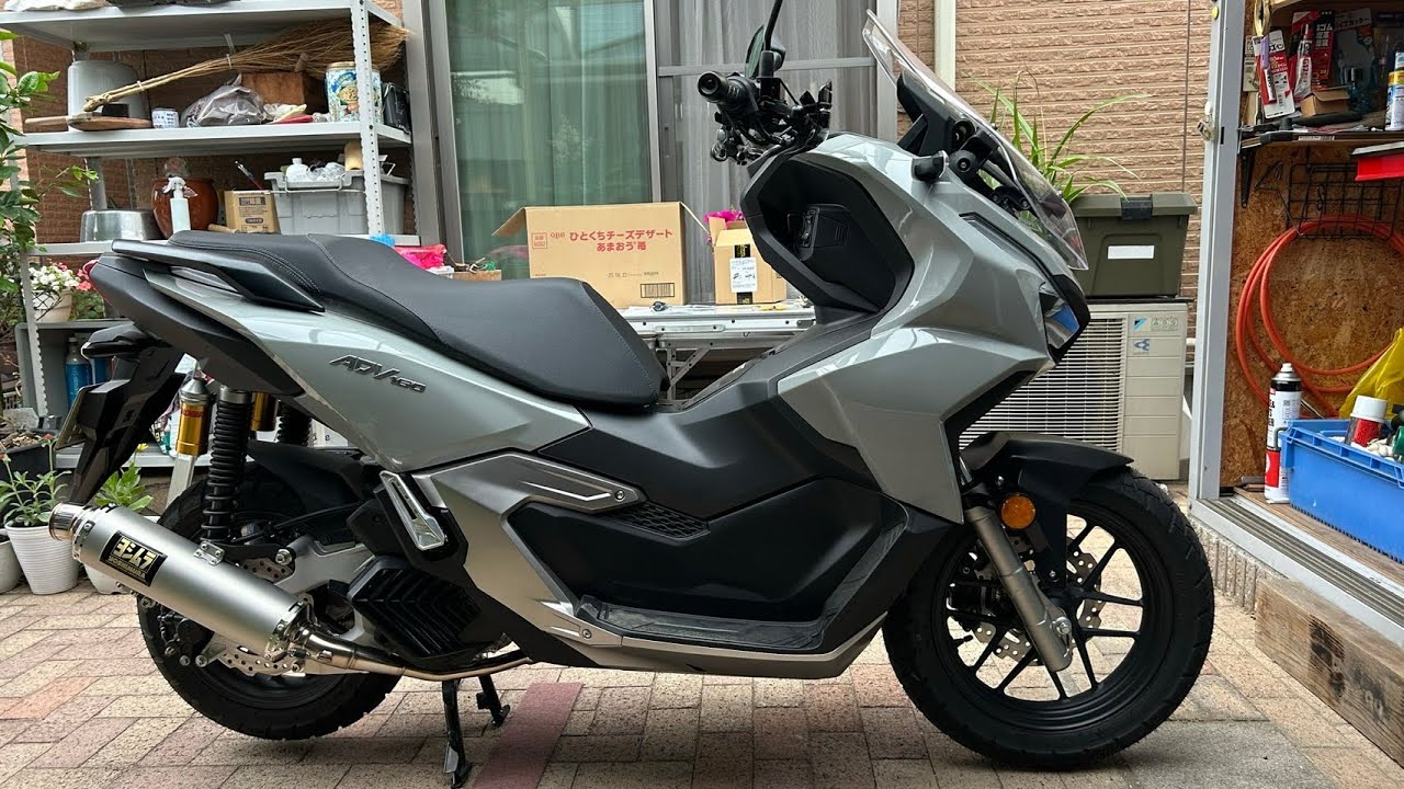 ADV160 タケガワ ナックルガード取付けが…… - YouTube