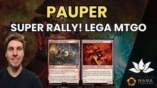 Rally è il miglior monorosso del Pauper? Gameplay MTGO e analisi del mazzo più veloce del Pauper