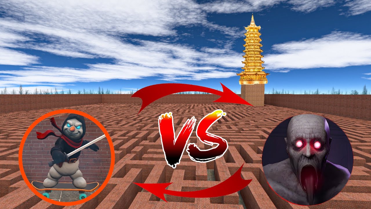 Frio Ninja VS SCP 096 ON THE TOWER In Garry's Mod #3
