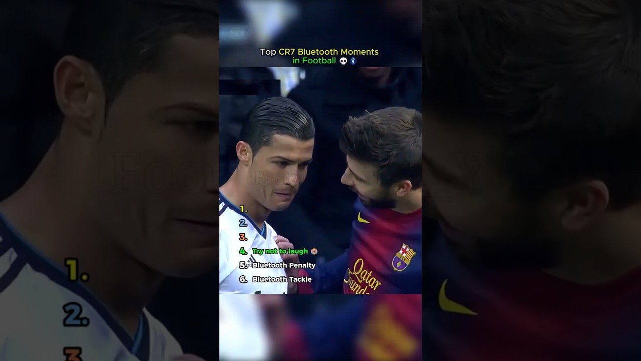 Top CR7 Bluetooth Moments in Football 💀