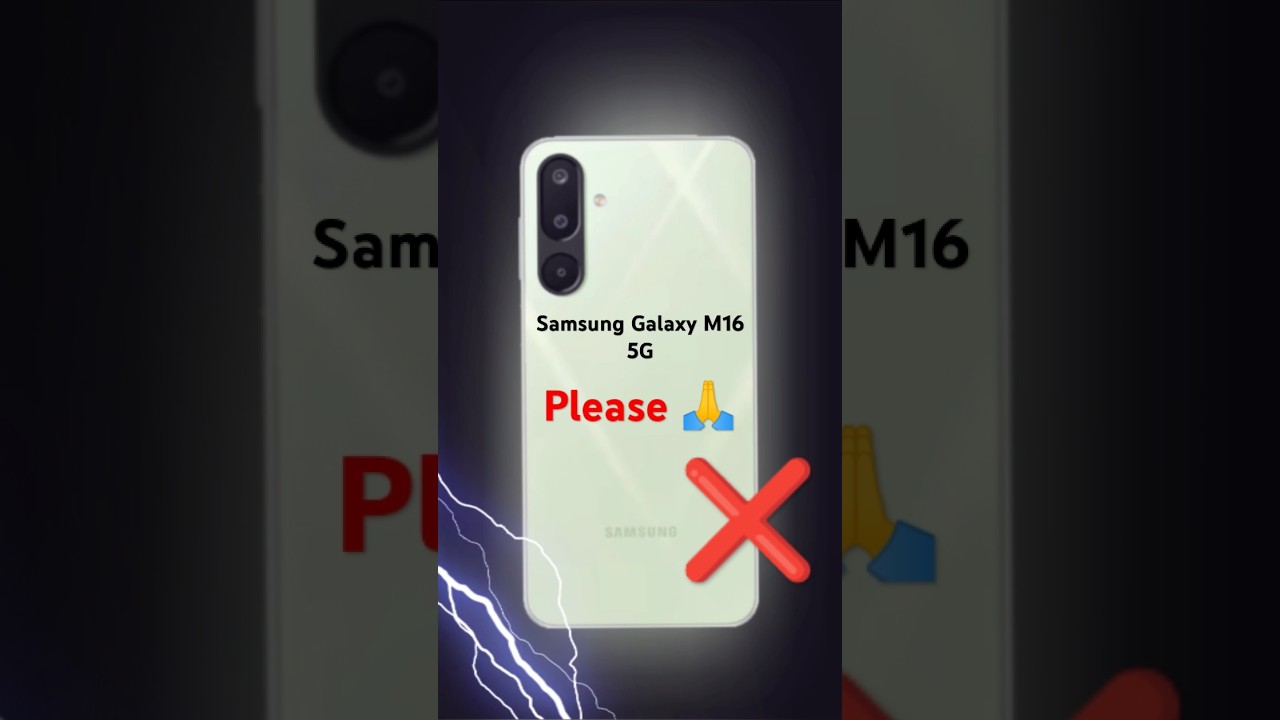 Don't Buy Samsung Galaxy M16 : 3 Big Problems ❌