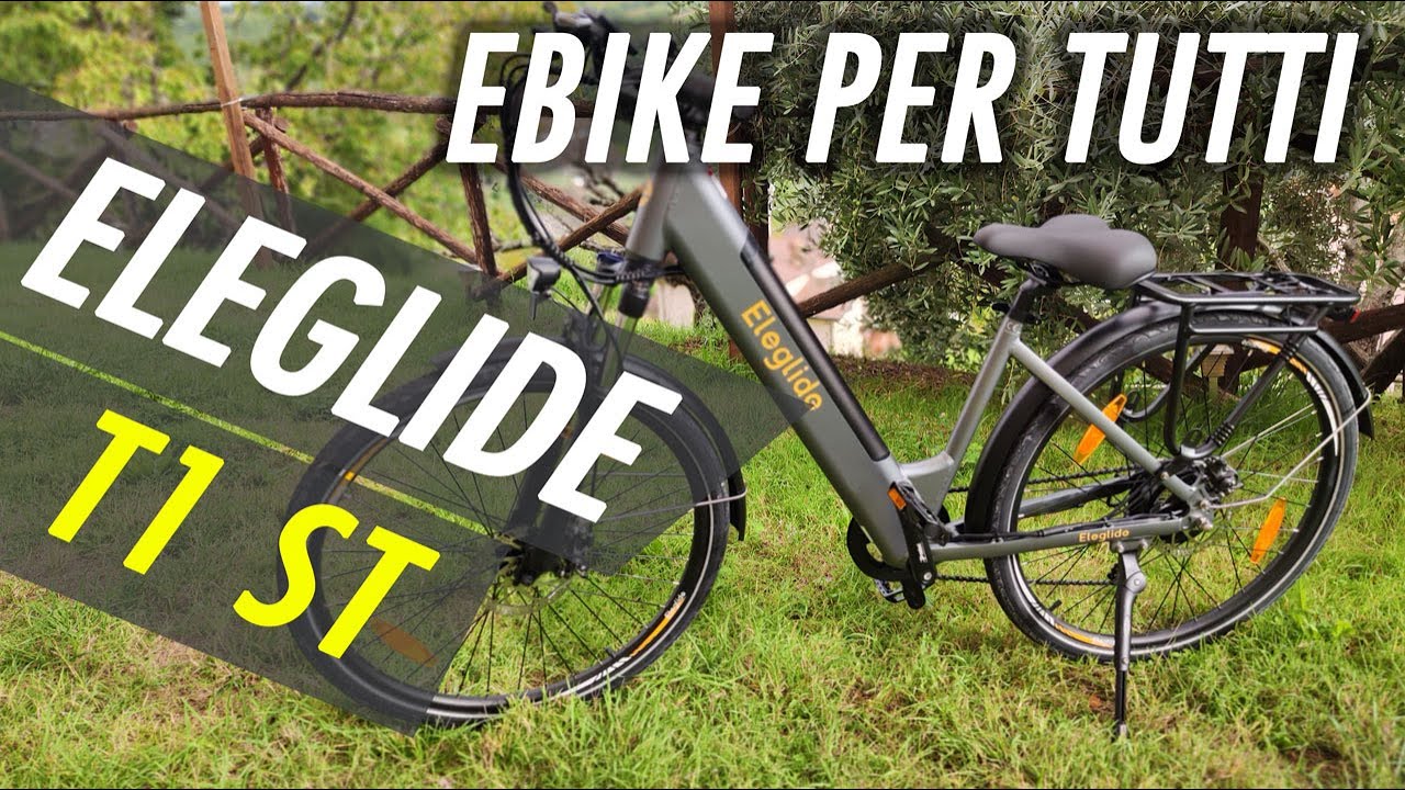 Eleglide T1 Bici Elettrica Trekking 27.5" – 250W Motore, Autonomia 100km, 7 Velocità, IPX4