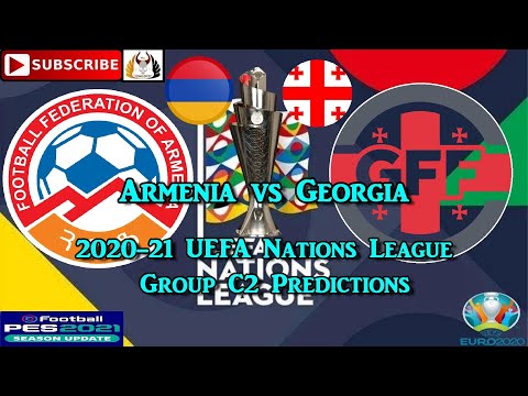 Armenia vs Georgia | 2020-21 UEFA Nations League | Group C2 Predictions eFootball PES2021