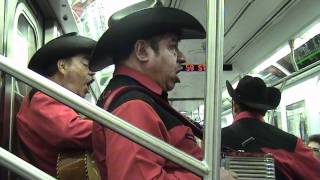 Three Amigos Busking On The 4 Train