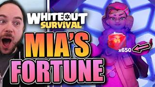 I Broke Mia's Fortune [multiplier insanity!] Whiteout Survival
