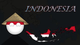 SPEED ART INDONÉSIA - Mapa & Countryball by me.gu1ll3met