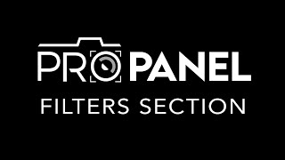 Filters Section Pro Panel
