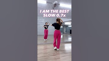 BABYMONSTER - 2NE1 Mashup - I AM THE BEST (Slow 0.7x) #babymonster #bobodancestudio