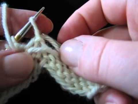 [KnitFreedom] Fixing a Dropped Purl Stitch