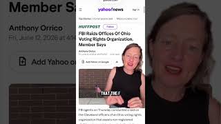 Heads up! The Trump admin is sending the FBI after voting rights groups! #shorts