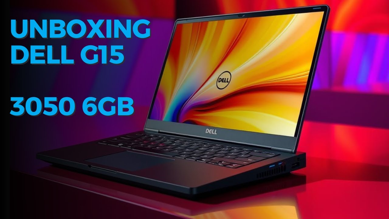 Unboxing Dell G15 com a RTX3050 6GB! i5 13450HX - YouTube