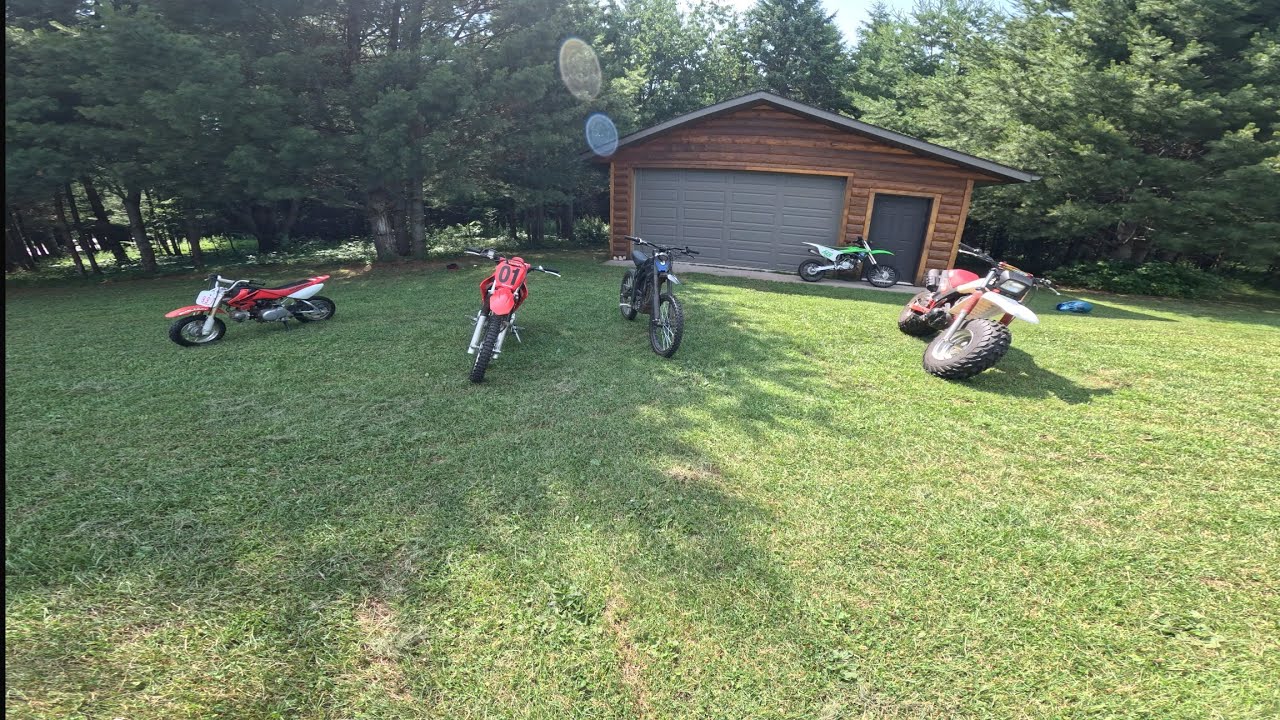 My Dirt Bike Collection! (First video)