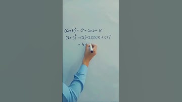 (a+b)^2 formula with example; a plus b whole square #maths #mathtriks