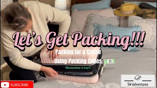 How to quickly and easily pack for a cruise. The benefits of packing cubes!