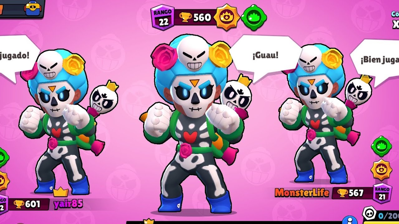Conseguimos A Rosa Calavera En El Desafio Brawl Stars Youtube - conseguimos a rosa calavera en el calaver personaje brawl stars Conseguimos A Rosa Calavera En El Desafio Brawl Stars Youtube - calaver personaje brawl stars