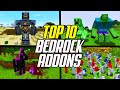 Top 10 Minecraft Bedrock Addons (Best Addon Packs: Windows 10/PE Edition)