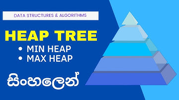 Heap Tree | Min heap | Max heap | Sinhala