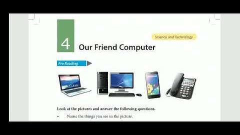 "our friend computer" chapter 4 class 5 ENGLISH haryana board bu ishika sharma