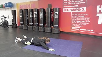 Exercise of the Week - Valslide Pushup & Reach