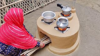 картинка: 🔥 Как построить несколько глиняных чулх | Экологичная печь Primitive Tech #mittikachulha #viral