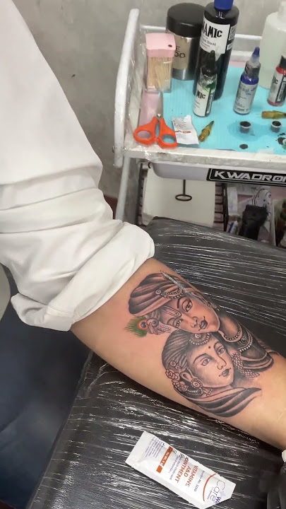 Radha Krishna Tattoo | Xpose Tattoo Jaipur | Tattoo Art | #ink #tattooing #jaipur #rajasthan #india