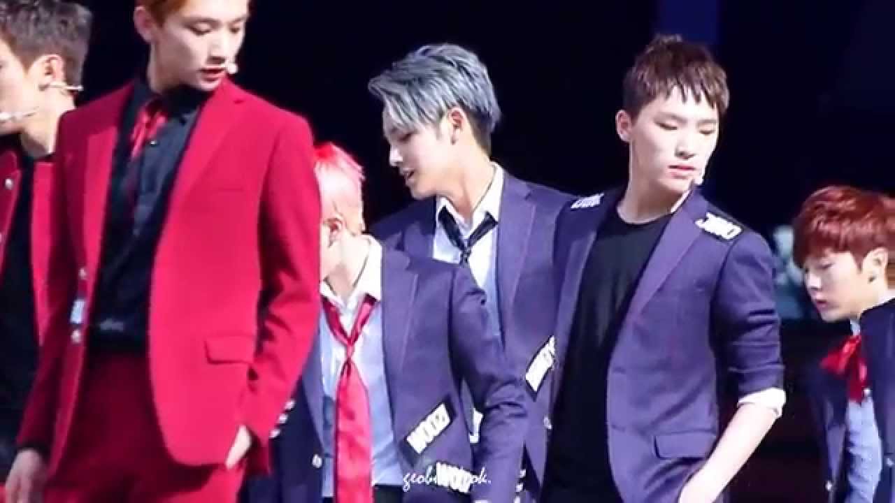 150912 쇼음악중심 세븐틴 민규 만세 직캠