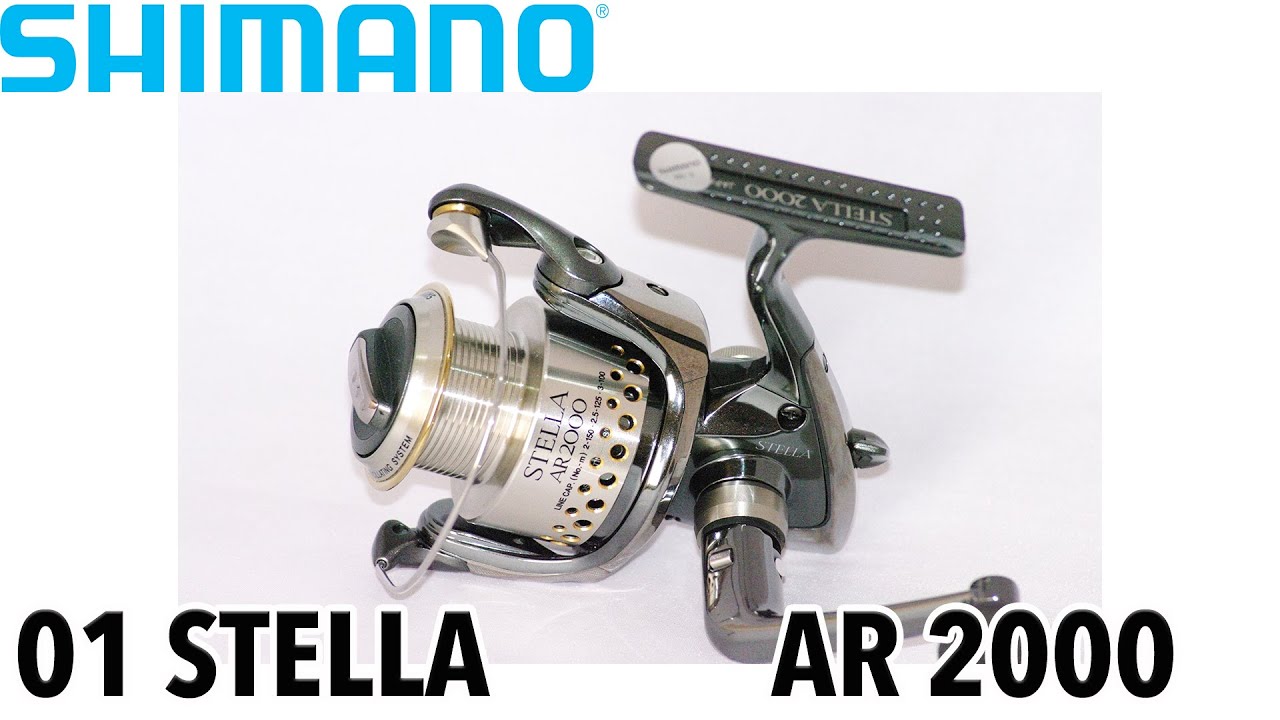 Shimano Spinning Reel USED 01 STELLA AR2000 From JAPAN 