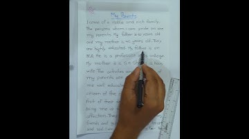 My Parents Paragraph.Paragraph on my parents.My Parents Paragraph for all classes. #paragraph #essay