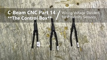 #14 Bedrading van spanningsdelers voor naderingssensoren #14 / CNC-besturingskast