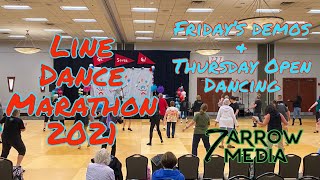 Line Dance Marathon 2021: Friday's Demos and Thursday night open dancing