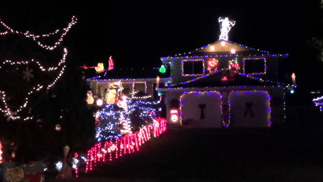 2014 Christmas Lights Monroe WA 01 YouTube
