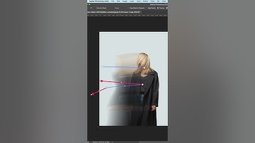 Create this amazing effect using Adobe Photoshop | Path Blur Tutorial  #photoshoptutorial #pathblur