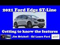 2021 FORD EDGE ST-Line - Getting to know the features