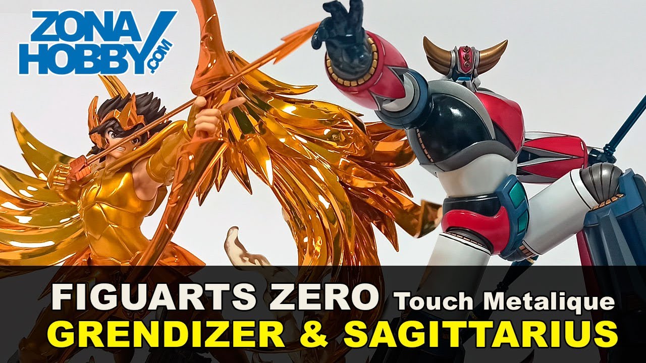 FIGUARTS ZERO TOUCH METALLIC - GRENDIZER & SAGITTARIUS - YouTube