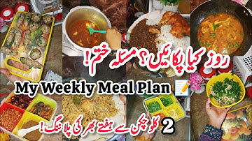 Weekly Meal Planning on a Budget | 2 KG Chicken for the Whole Week ✅