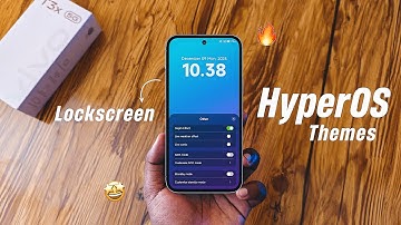 New HyperOS Themes - Best Charging Animation - Lockscreen Ui