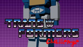 Transformers Challenge - Creating 3D Soundwave (Part1)