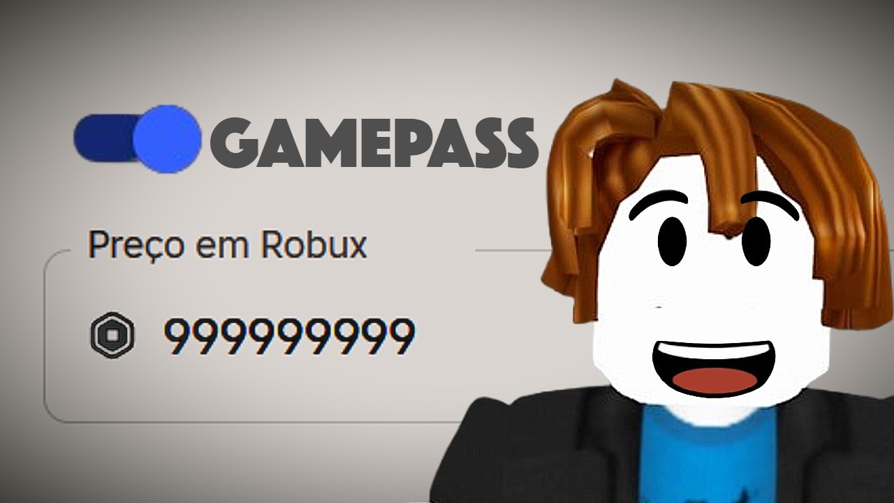 COMO CRIAR GAMEPASS NO ROBLOX - YouTube